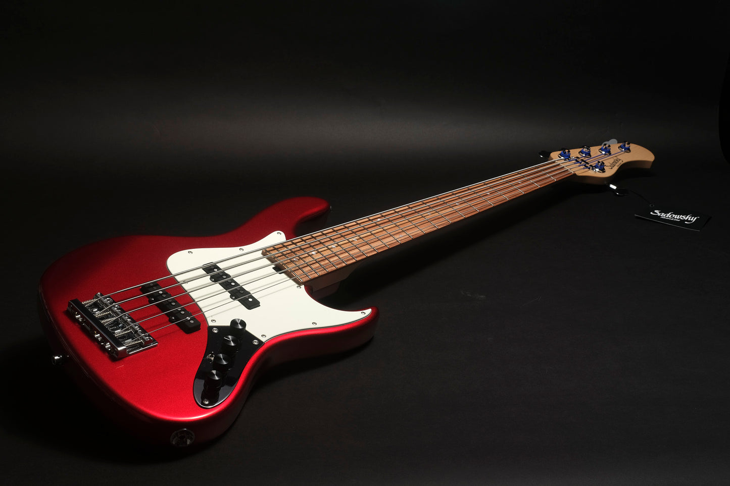 Sadowsky Guitars Will Lee 5 'Candy Apple Red'