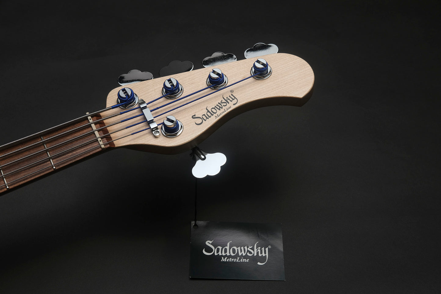 Sadowsky Metroline 24-Fret Vintage J/J 5 - Ice Blue Metallic