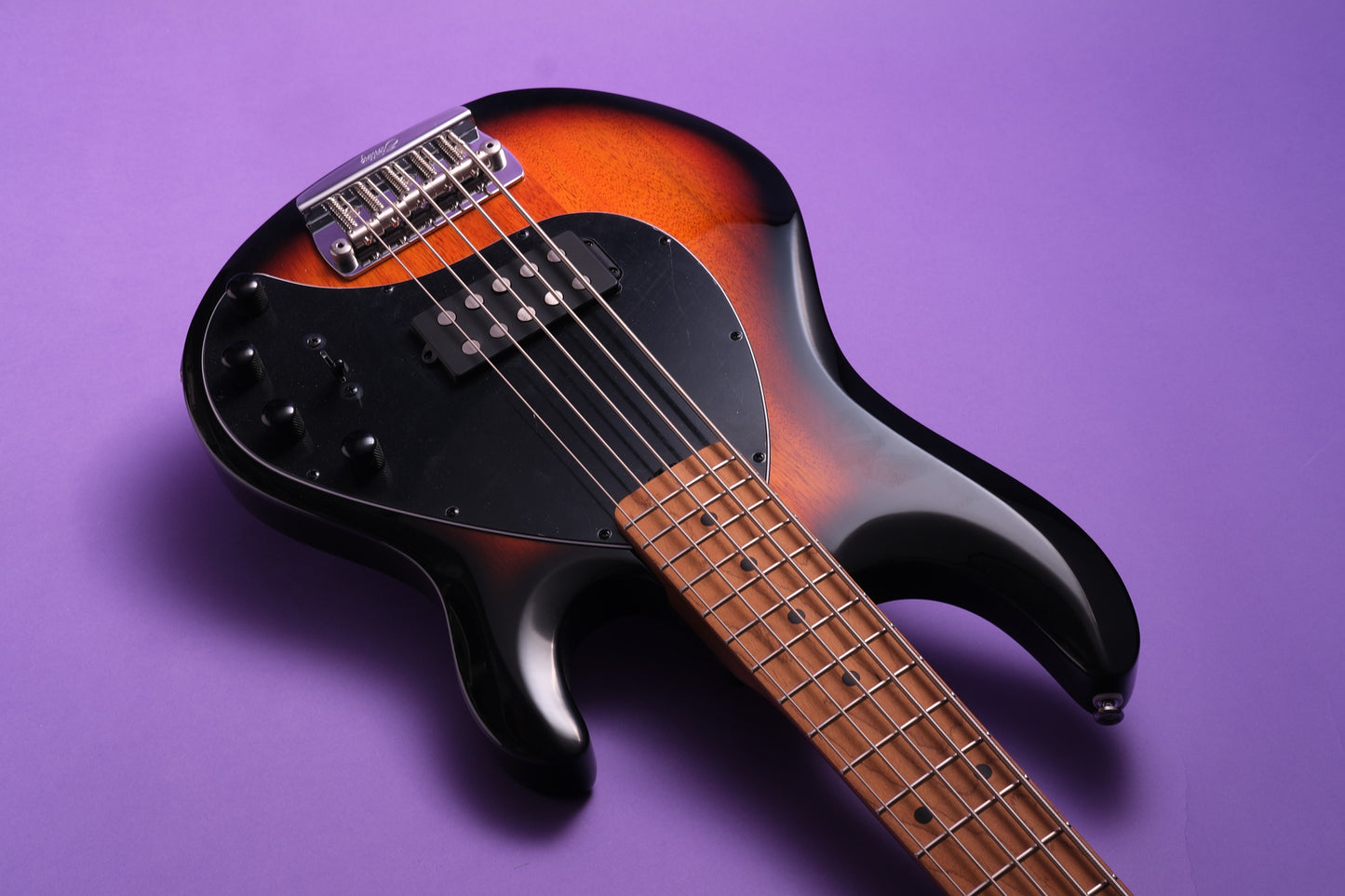 Sterling by Musicman Stingray5 Ray35 (MN) - Vintage Sunburst