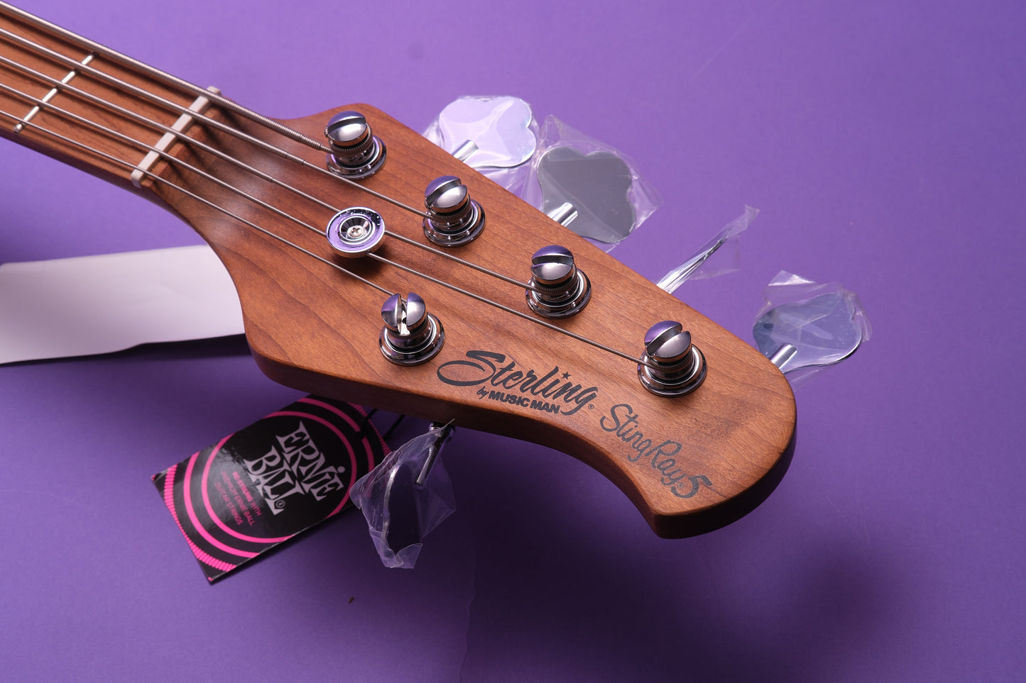 Sterling by Musicman Stingray5 Ray35 (MN) - Vintage Sunburst