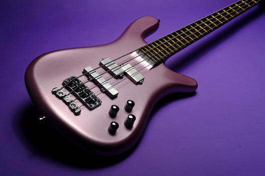 Warwick Masterbuilt Streamer Stage I - Solid Purple Mist Metallic Satin