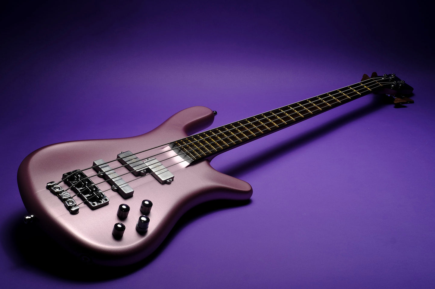 Warwick Masterbuilt Streamer Stage I - Solid Purple Mist Metallic Satin