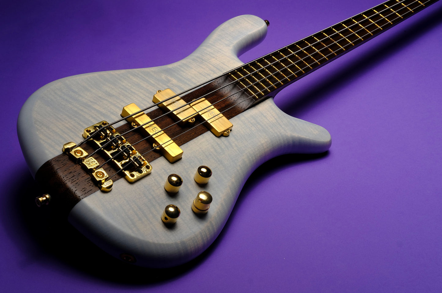 Warwick Masterbuilt Streamer Stage I - White Seethrough Satin