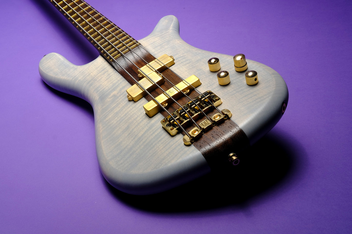 Warwick Masterbuilt Streamer Stage I - White Seethrough Satin