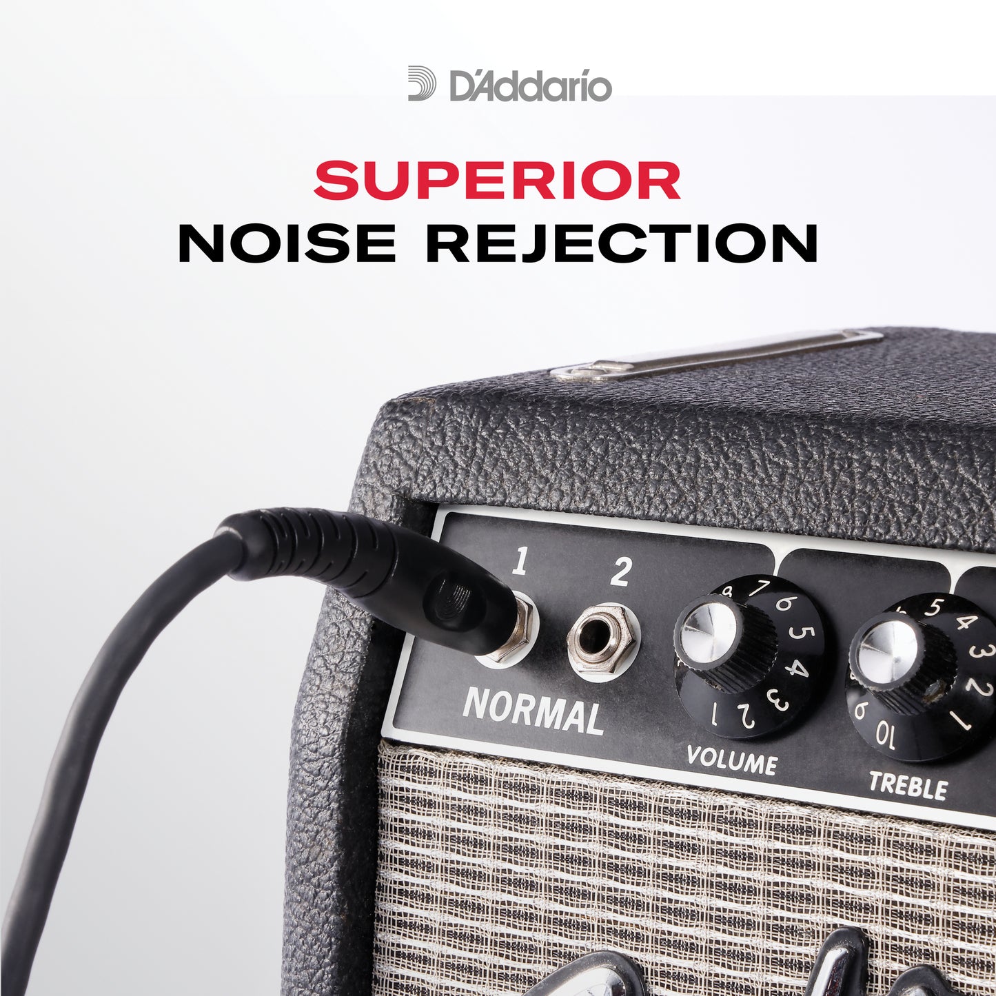 D’Addario Custom Series Angled Instrument Cable - 3m / 10 ft