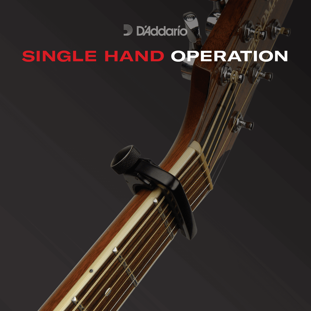 D’Addario Pro Plus Capo - Black