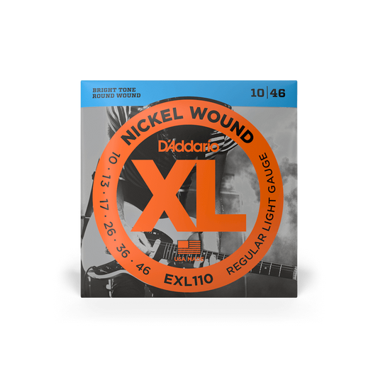 D'Addario EXL110 Nickel Wound, Regular Light, 10-46