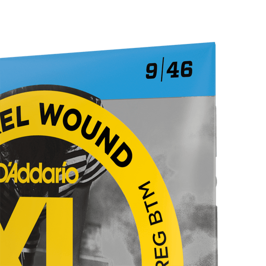 D'Addario EXL125 Nickel Wound, Super Light Top/ Regular Bottom, 9-46