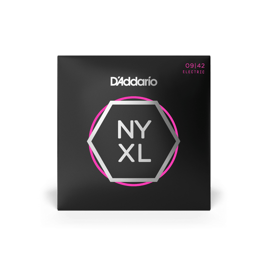 D'Addario NYXL0942 Nickel Wound, Super Light, 09-42