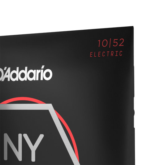 D'Addario NYXL1052 Nickel Wound, Light Top / Heavy Bottom, 10-52