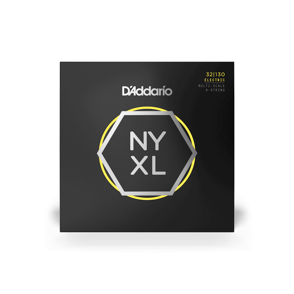 D'Addario NYXL Bass Multiscale 6, 32-130 Regular Light
