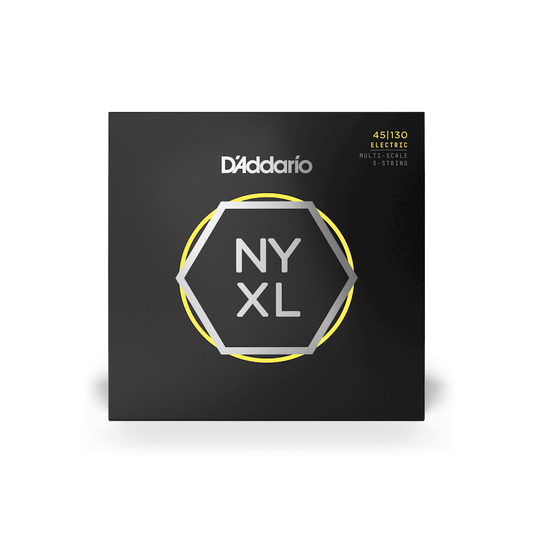 D'Addario NYXL Bass Multiscale 5, 45-130 Regular Light
