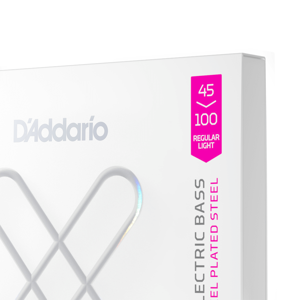 D'Addario XS Nickel 4, Long Scale, 45-100 Regular Light