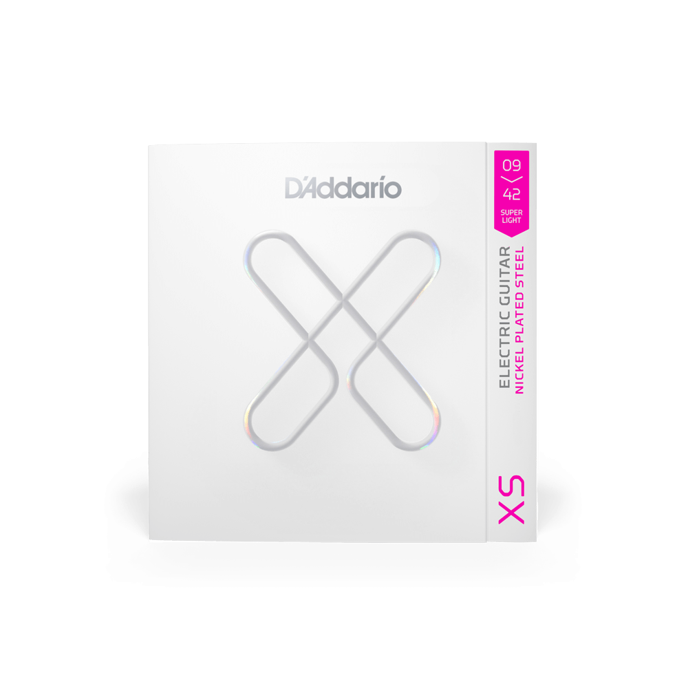 D'Addario XS Nickel, 09-42 Super Light