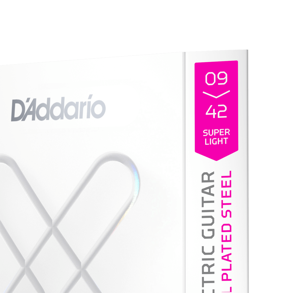 D'Addario XS Nickel, 09-42 Super Light