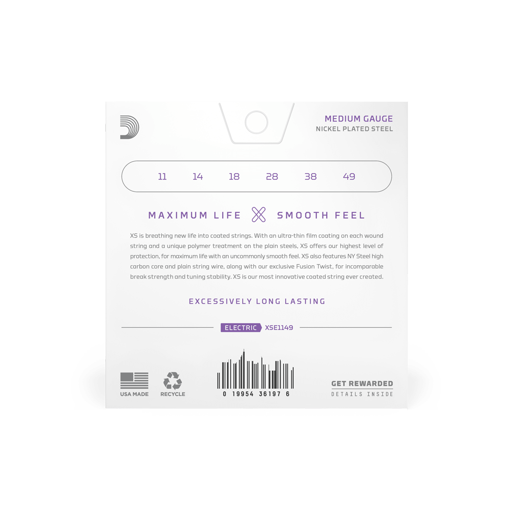 D'Addario XS Nickel, 11-49 Medium