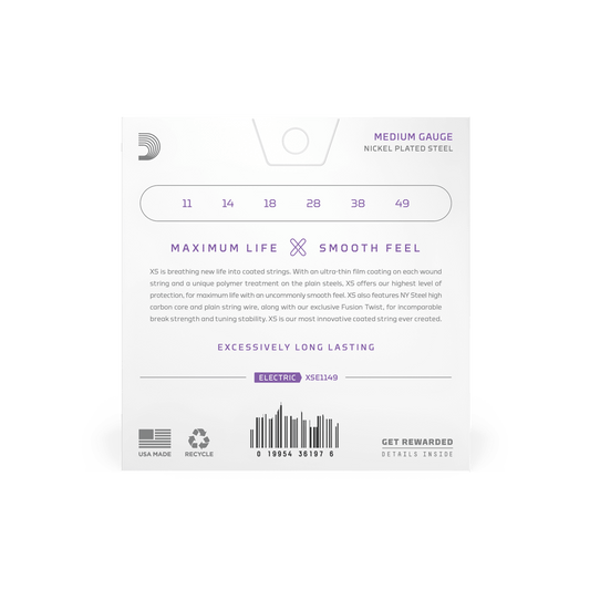 D'Addario XS Nickel, 11-49 Medium